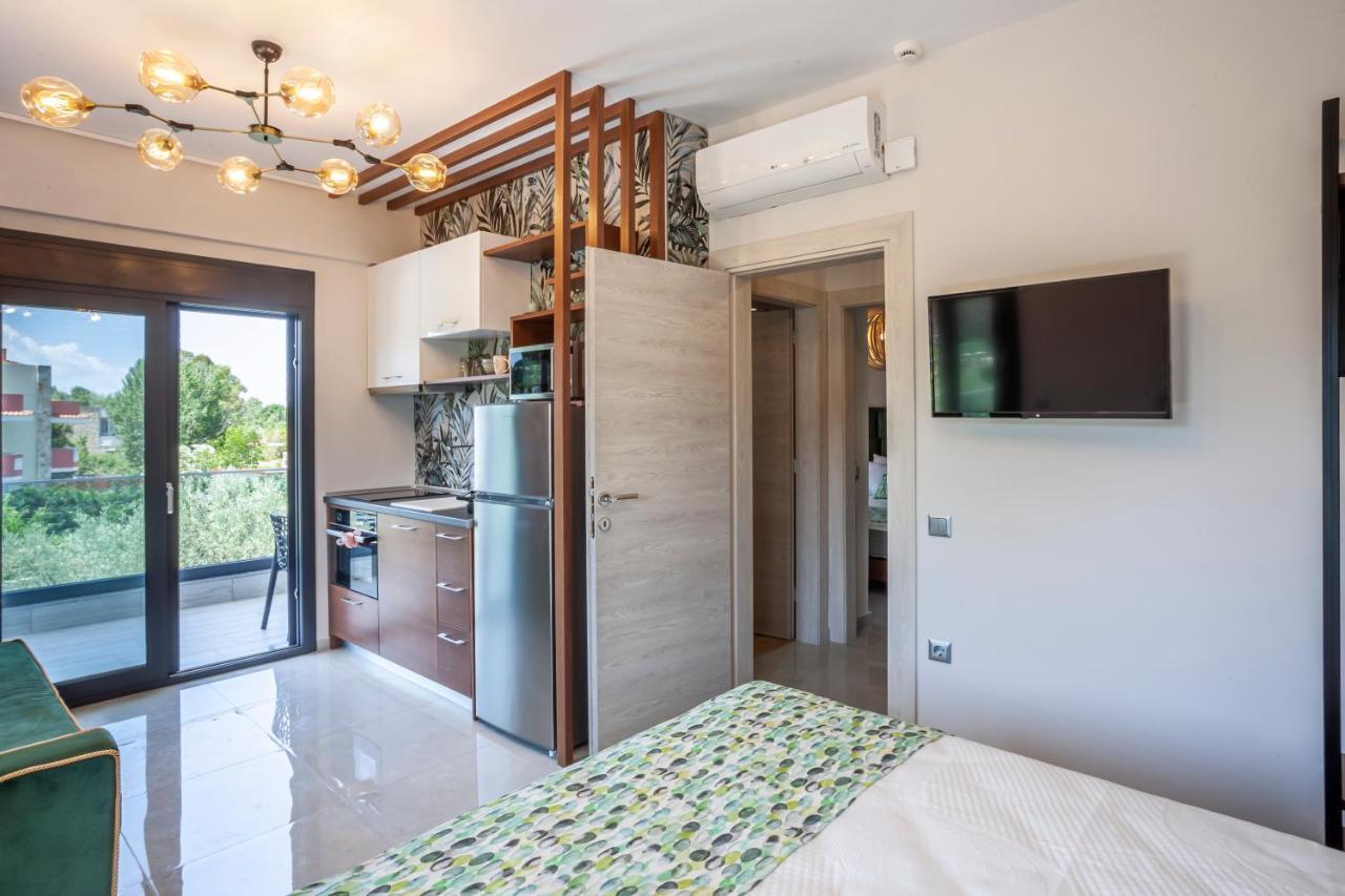 Olia Seaside Residence 120M From The Beach Pefkochori Exterior photo