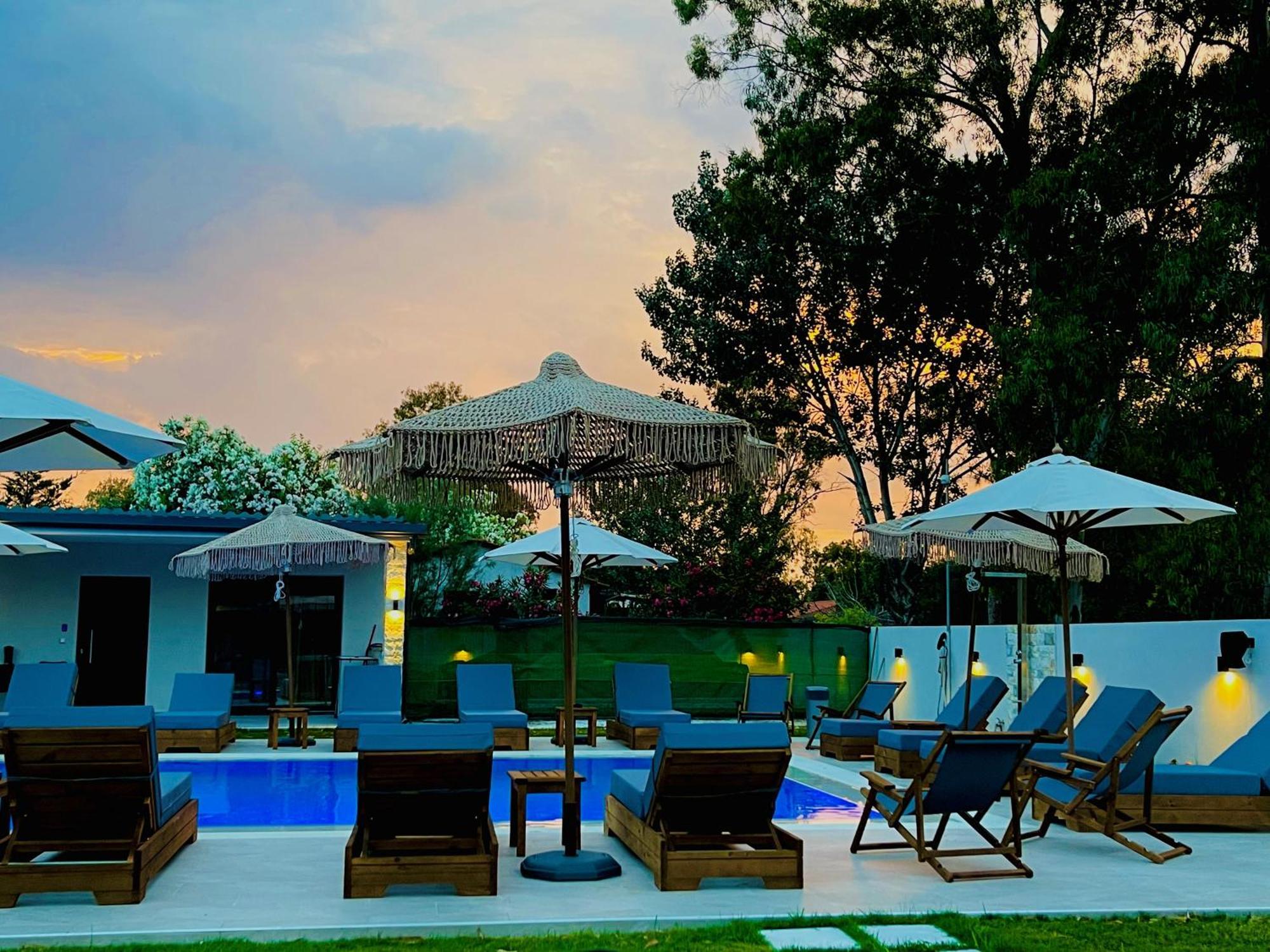 Olia Seaside Residence 120M From The Beach Pefkochori Exterior photo