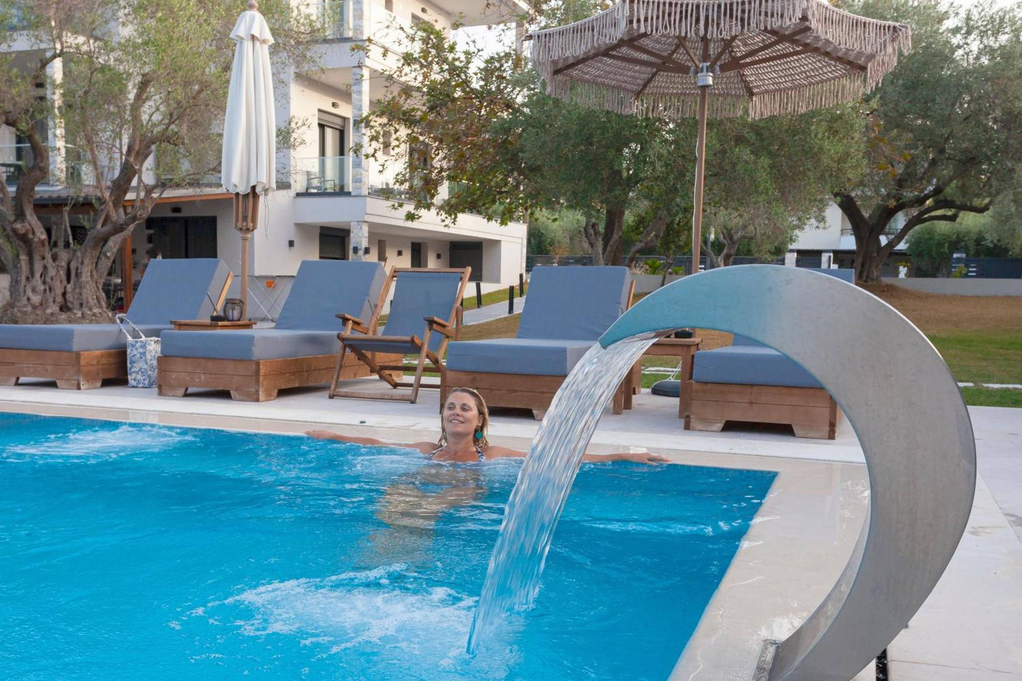 Olia Seaside Residence 120M From The Beach Pefkochori Exterior photo