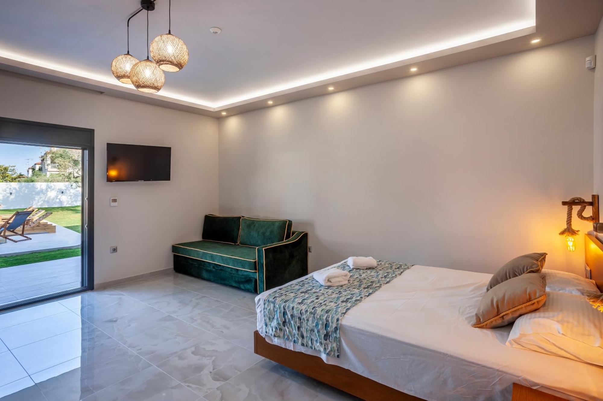 Olia Seaside Residence 120M From The Beach Pefkochori Exterior photo